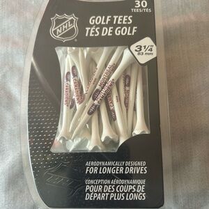 NHL Montreal Canadiens Golf Tees - White